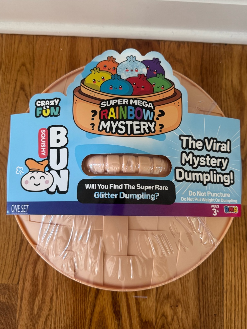 Super Mega Jumbo Rainbow Mystery Viral Dumpling NEW